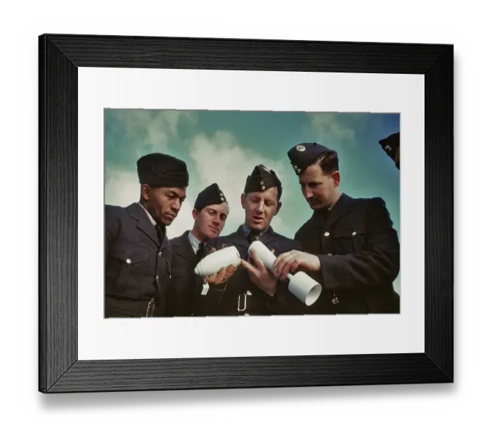Framed Print : Royal Canadian Air Force During World War 2 Framed Print : Royal Canadian Air Force During World War 2