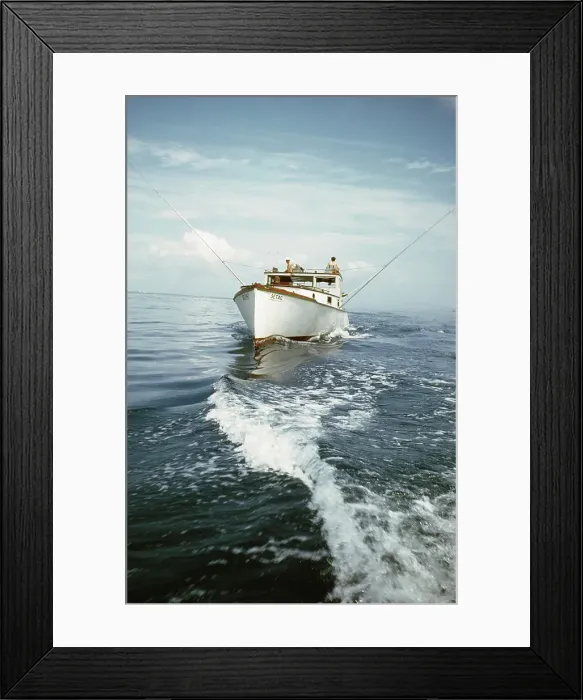 Framed Print : Deep Sea Fishing