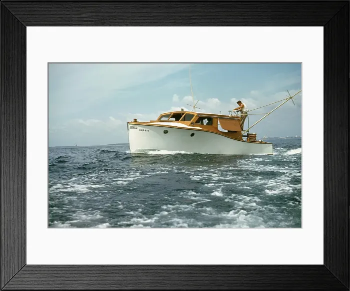 Framed Print : Deep Sea Fishing Framed Print : Deep Sea Fishing