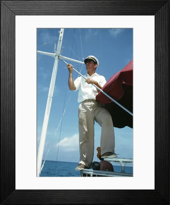 Framed Print : Deep Sea Fishing Framed Print : Deep Sea Fishing