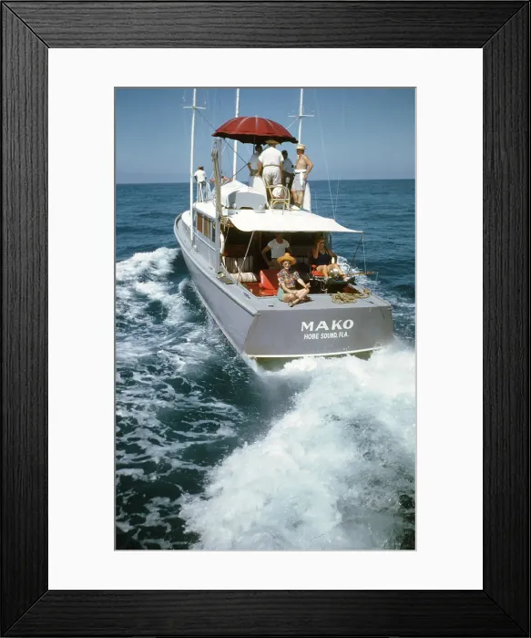 Framed Print : Deep Sea Fishing Framed Print : Deep Sea Fishing