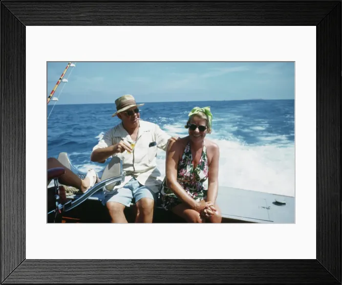 Framed Print : Deep Sea Fishing Framed Print : Deep Sea Fishing