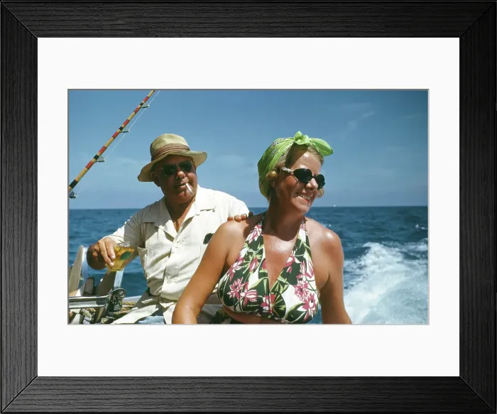 Framed Print : Deep Sea Fishing Framed Print : Deep Sea Fishing