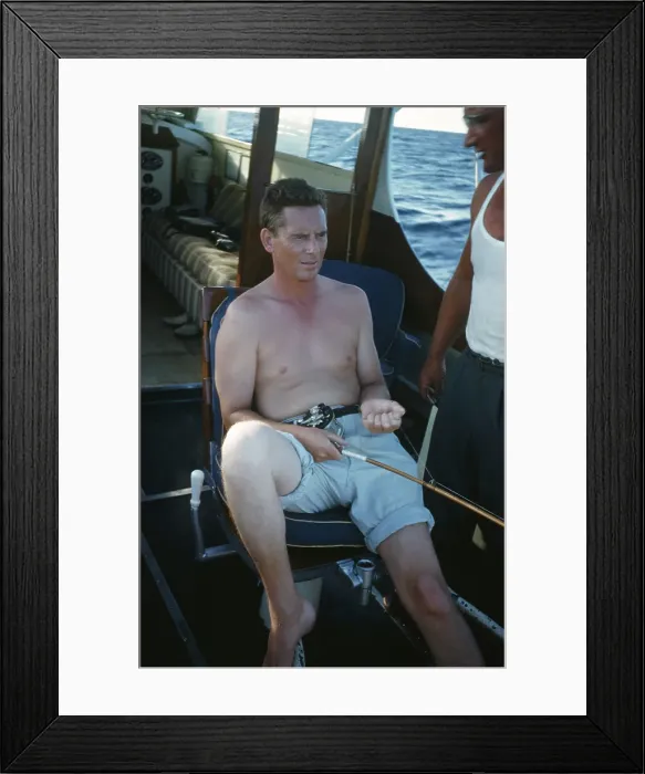 Framed Print : Deep Sea Fishing Framed Print : Deep Sea Fishing