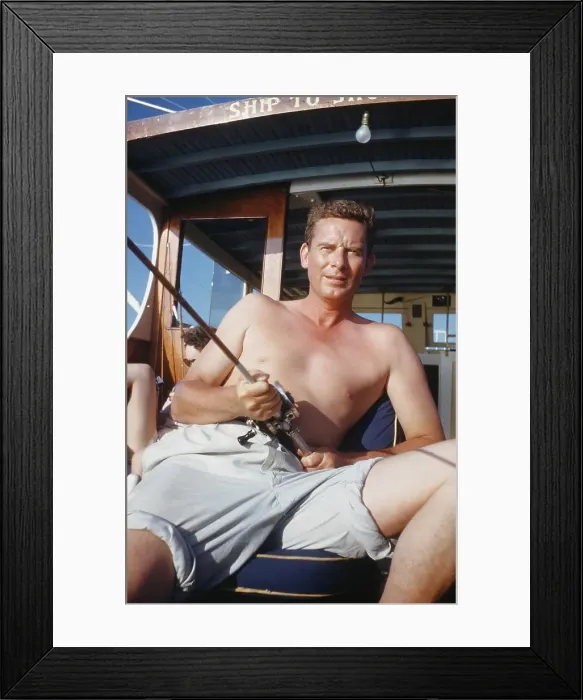 Framed Print : Deep Sea Fishing Framed Print : Deep Sea Fishing
