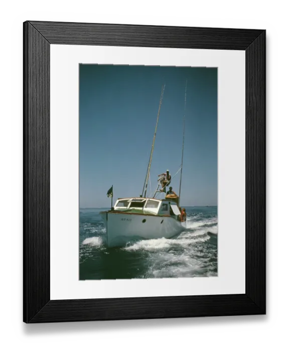 Framed Print : Deep Sea Fishing Framed Print : Deep Sea Fishing