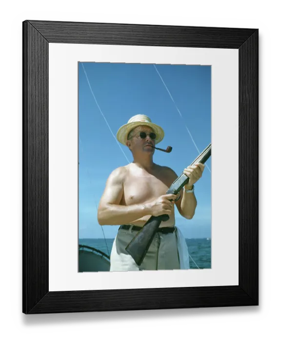 Framed Print : Deep Sea Fishing Framed Print : Deep Sea Fishing