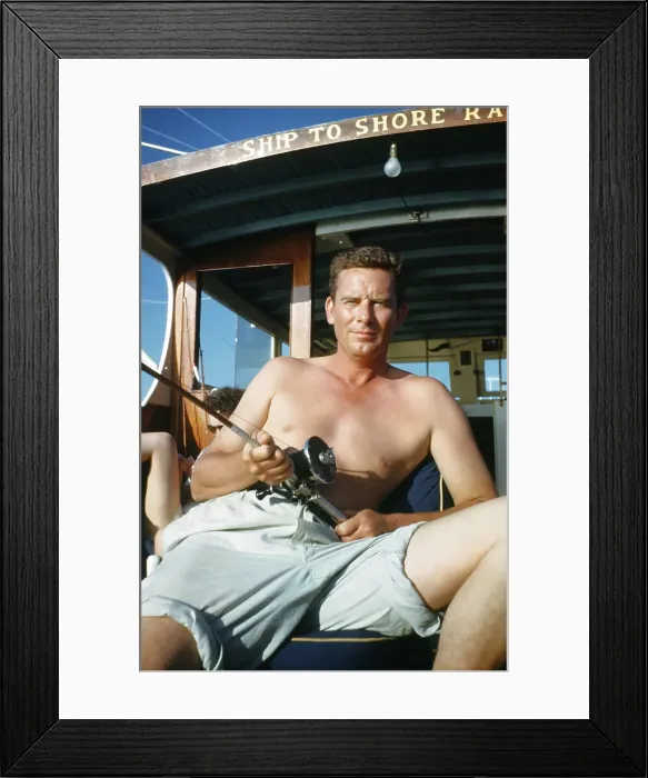 Framed Print : Deep Sea Fishing Framed Print : Deep Sea Fishing