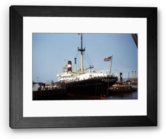 Framed Print : S.S. Excalibur 1940 Framed Print : S.S. Excalibur 1940