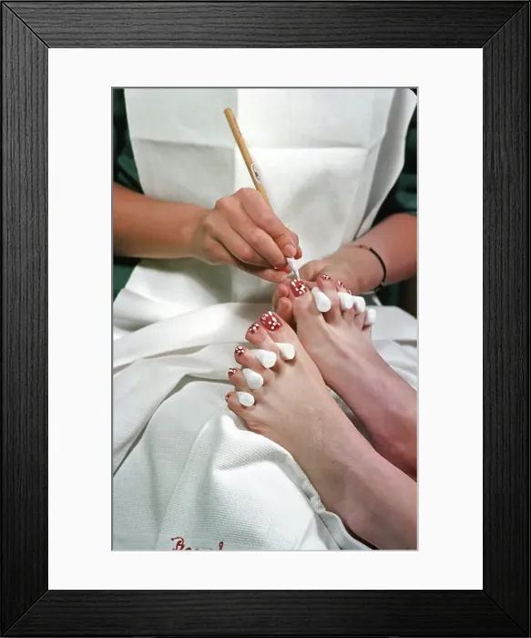 Framed Print : Manicure and Pedicure Salon Framed Print : Manicure and Pedicure Salon