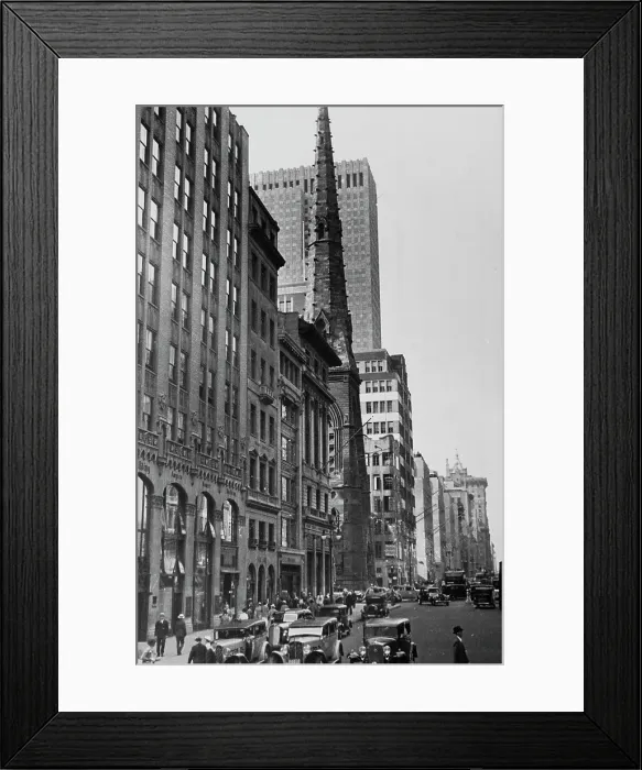 Framed Print : Fifth Avenue Framed Print : Fifth Avenue