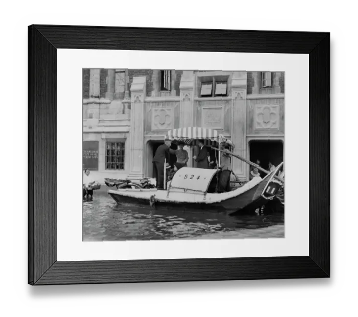 Framed Print : Flooded Shanghai Framed Print : Flooded Shanghai