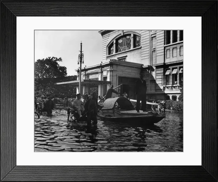 Framed Print : Flooded Shanghai Framed Print : Flooded Shanghai