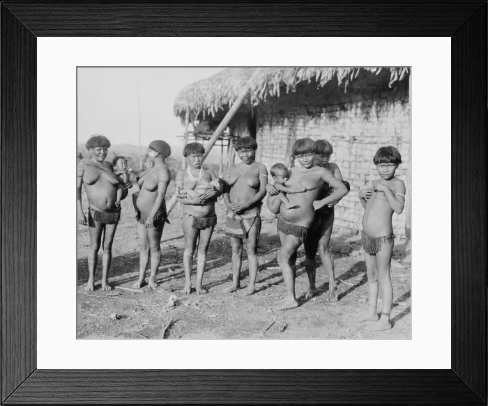 Framed Print : Maquiritare Tribe Framed Print : Maquiritare Tribe