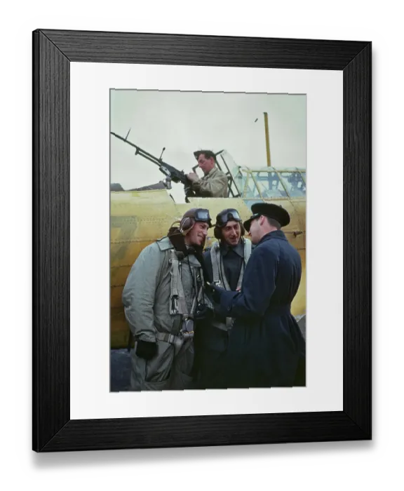 Framed Print : Royal Canadian Air Force During World War 2 Framed Print : Royal Canadian Air Force During World War 2