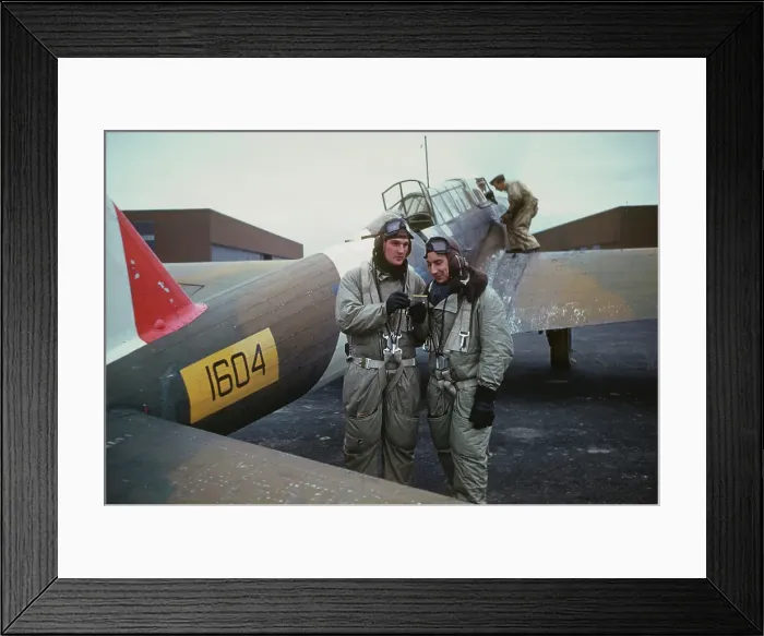 Framed Print : Royal Canadian Air Force During World War 2 Framed Print : Royal Canadian Air Force During World War 2