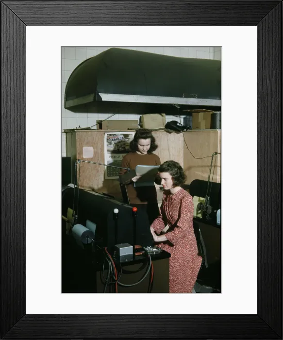 Framed Print : Working Women in 1940 Framed Print : Working Women in 1940