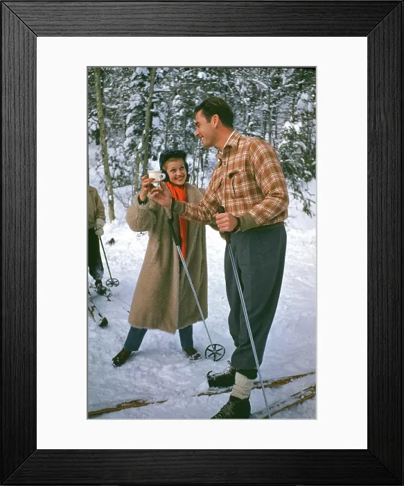 Framed Print : PREMIERE OF SANTA FE TRAIL