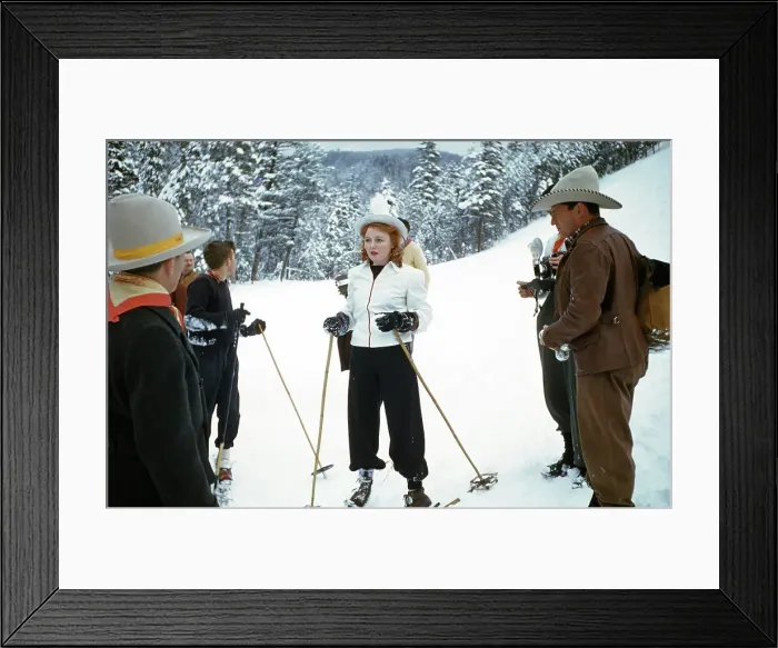 Framed Print : PREMIERE OF SANTA FE TRAIL Framed Print : PREMIERE OF SANTA FE TRAIL