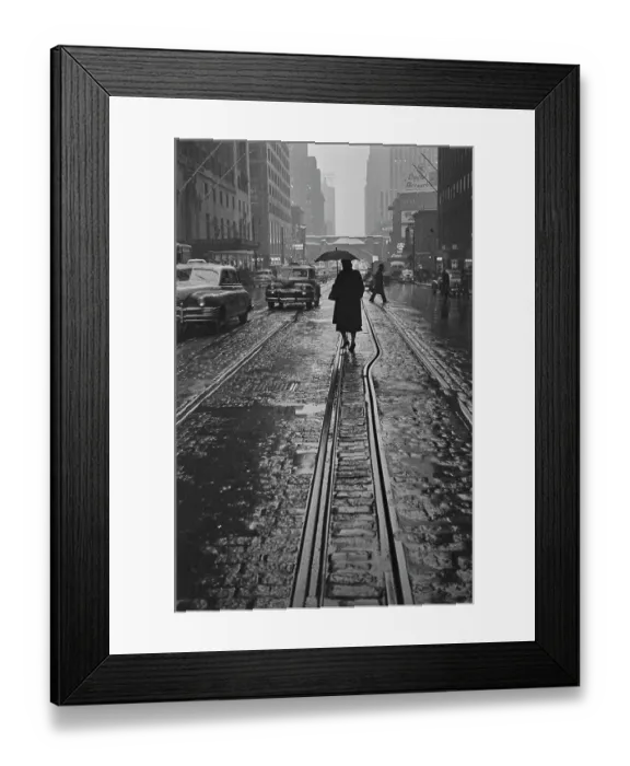 Framed Print : Rainy Day In New York Framed Print : Rainy Day In New York