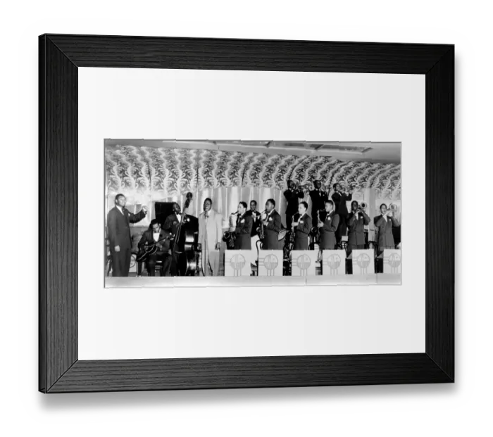 Framed Print : Charlie Parker with Jay McShann Framed Print : Charlie Parker with Jay McShann