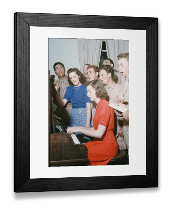 Framed Print : FORT BRAGG IN 1942