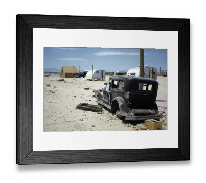 Framed Print : Tent City Nevada 1942 Framed Print : Tent City Nevada 1942