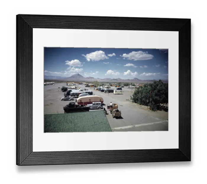 Framed Print : Tent City Nevada 1942 Framed Print : Tent City Nevada 1942