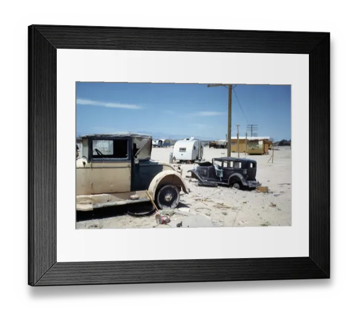 Framed Print : Tent City Nevada 1942 Framed Print : Tent City Nevada 1942