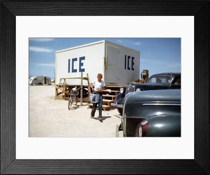 Framed Print : Tent City Nevada 1942 Framed Print : Tent City Nevada 1942