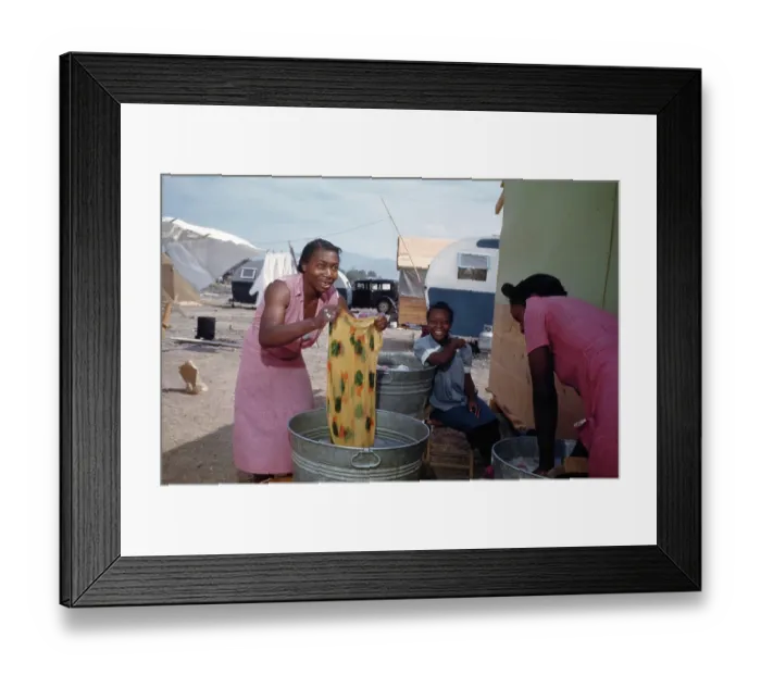 Framed Print : Tent City Nevada 1942 Framed Print : Tent City Nevada 1942