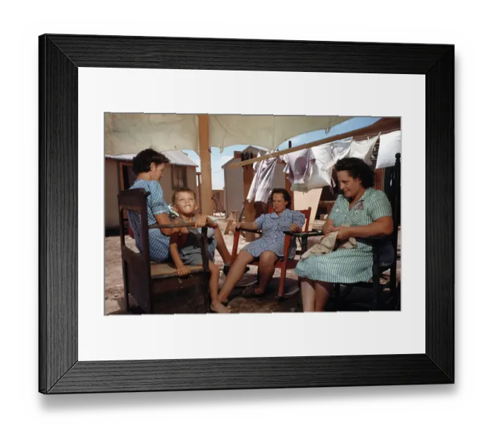 Framed Print : Tent City Nevada 1942 Framed Print : Tent City Nevada 1942