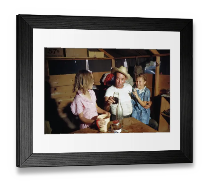 Framed Print : Tent City Nevada 1942 Framed Print : Tent City Nevada 1942