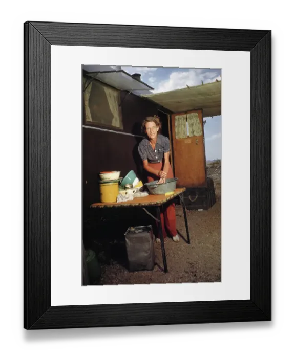 Framed Print : Tent City Nevada 1942 Framed Print : Tent City Nevada 1942