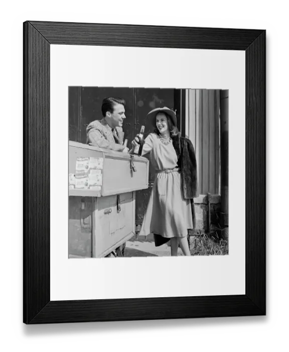 Framed Print : Pepsi-Cola Ad Framed Print : Pepsi-Cola Ad