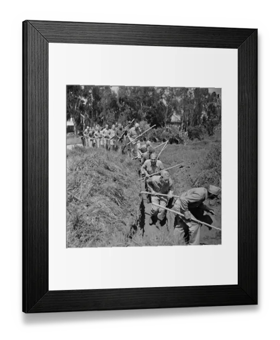 Framed Print : California State Guard, 1942 Framed Print : California State Guard, 1942