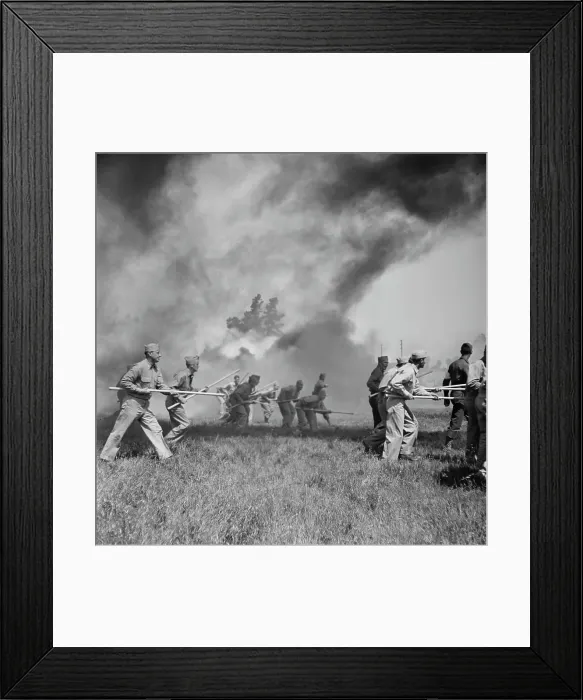 Framed Print : California State Guard, 1942 Framed Print : California State Guard, 1942