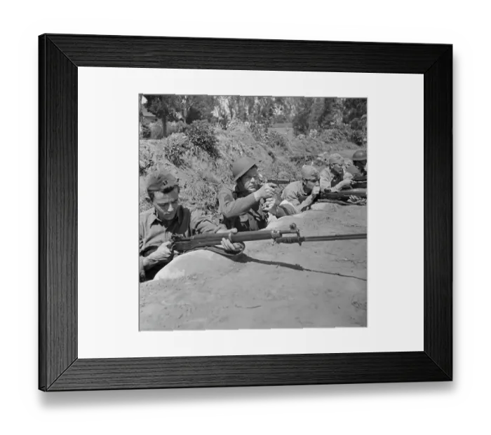Framed Print : California State Guard, 1942 Framed Print : California State Guard, 1942