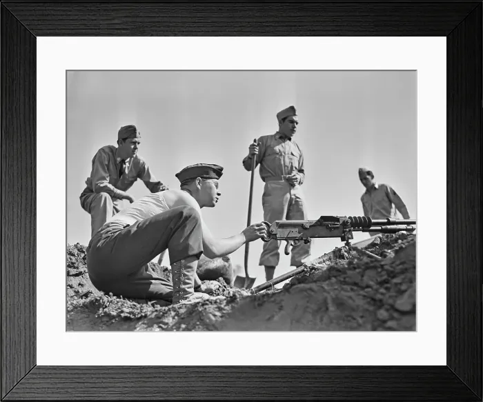 Framed Print : California State Guard, 1942 Framed Print : California State Guard, 1942