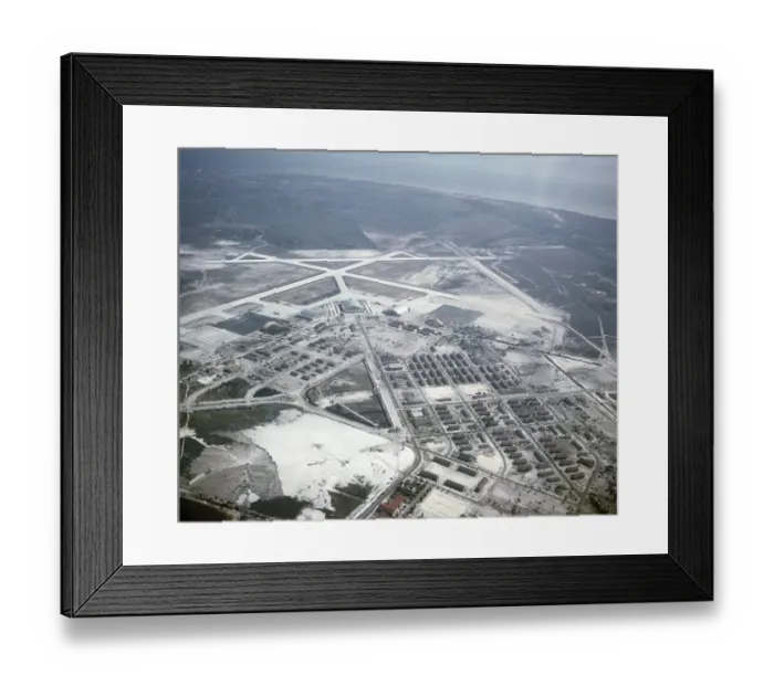 Framed Print : World War II Air Base Framed Print : World War II Air Base