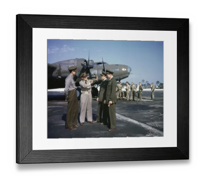 Framed Print : World War II Air Base Framed Print : World War II Air Base