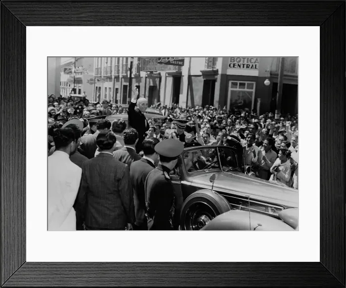 Framed Print : President Of Peru