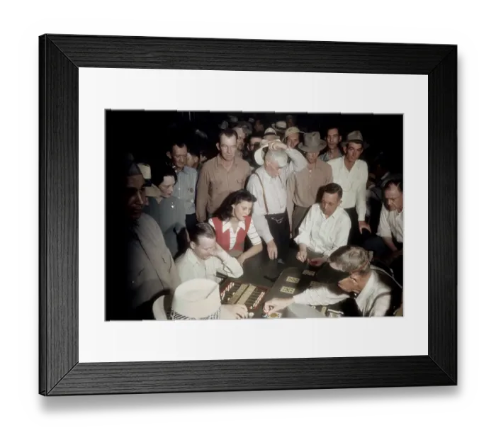 Framed Print : El Rancho Vegas