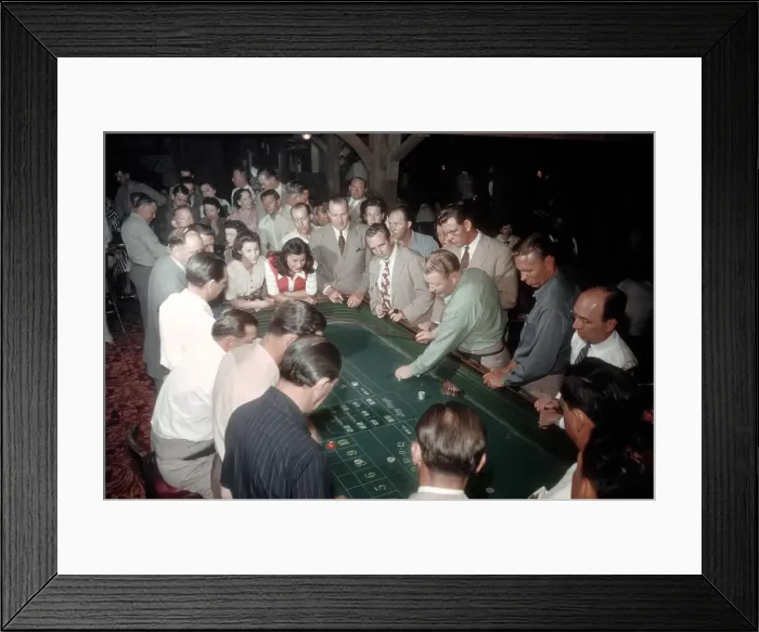 Framed Print : El Rancho Vegas