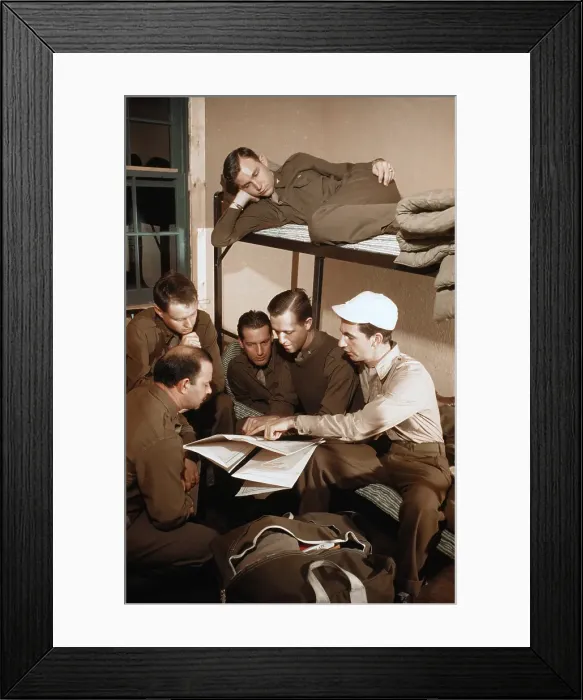 Framed Print : Joint Army and RCAF Forces Framed Print : Joint Army and RCAF Forces