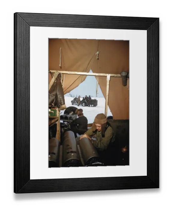 Framed Print : Joint Army and RCAF Forces Framed Print : Joint Army and RCAF Forces