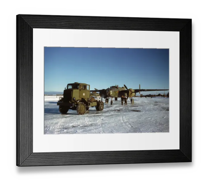 Framed Print : Goose Bay U.S. Airforce base