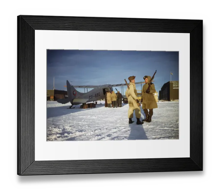 Framed Print : Joint Army and RCAF Forces Framed Print : Joint Army and RCAF Forces