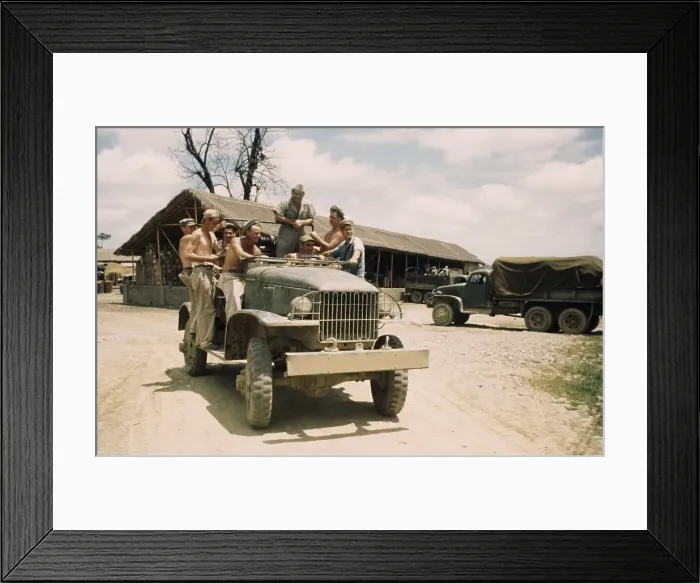 Framed Print : U.S. Army Air force Base