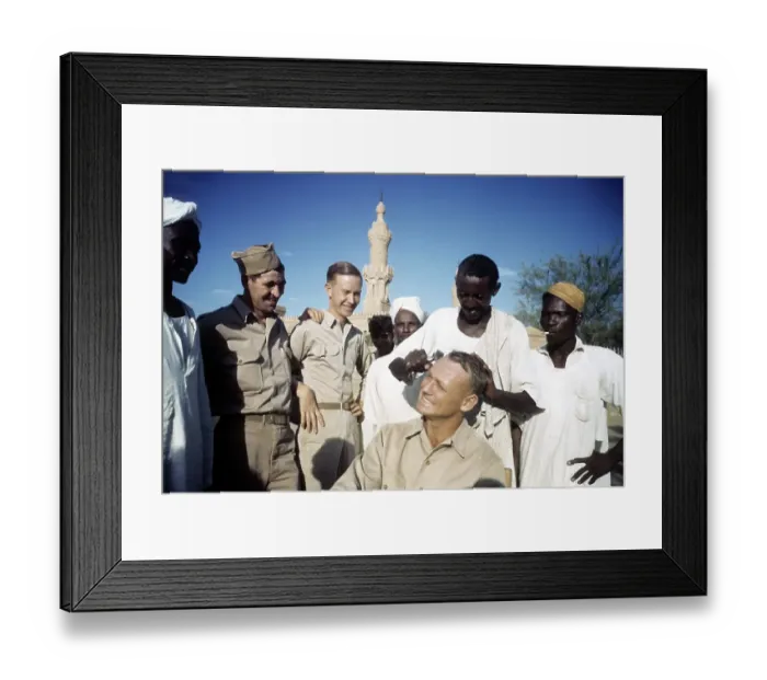 Framed Print : U.S. ARMY AIR FORCE BASE IN KHARTOUM, SUDAN Framed Print : U.S. ARMY AIR FORCE BASE IN KHARTOUM, SUDAN